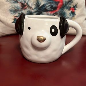 Dog Design Black & White Mug-Holds 20oz